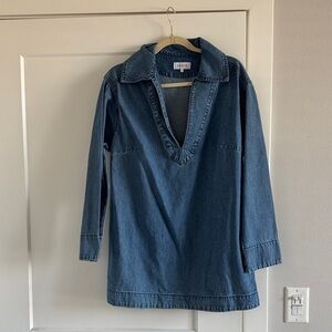 Blue Denim Tunic Dress or Top